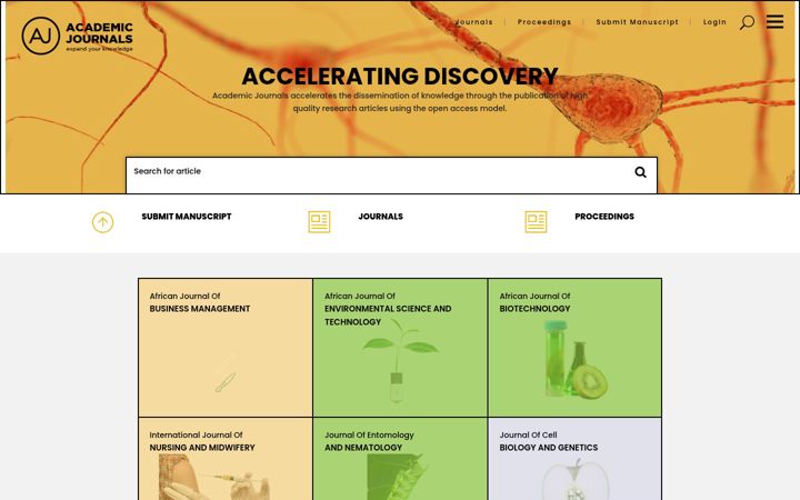 academicjournals.org