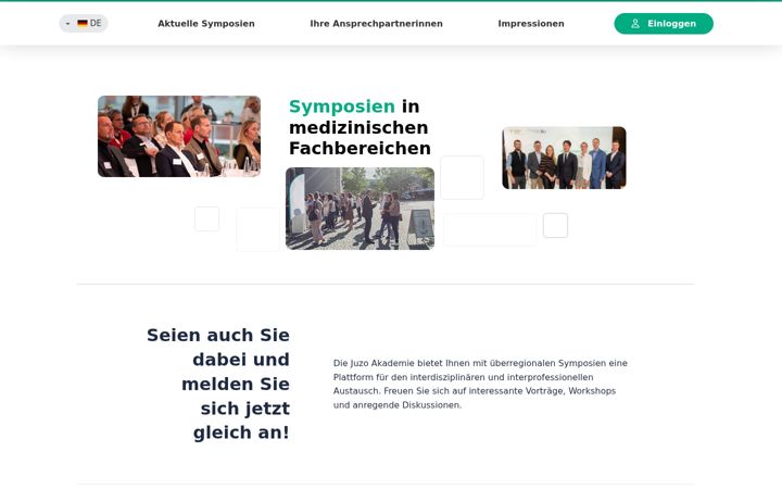 Screenshot stránky academy-congresses.com