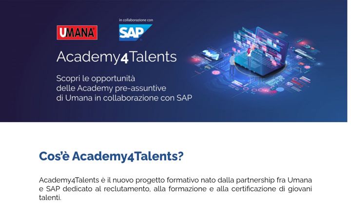 Skjermbilde av academy4talents.it