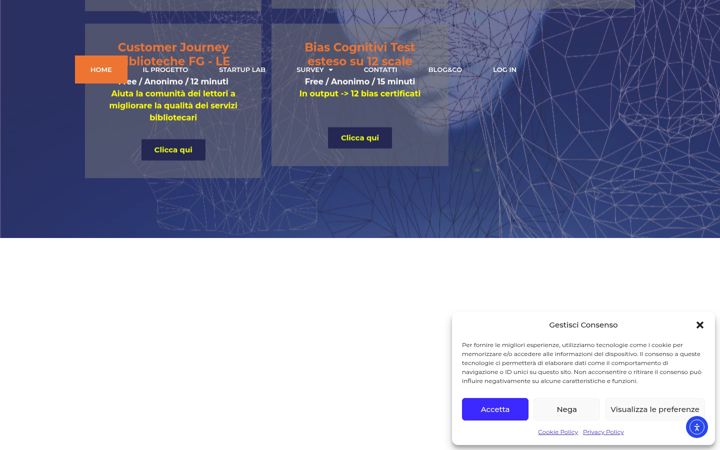 Kuvakaappaus sivustosta academyofmind.eu