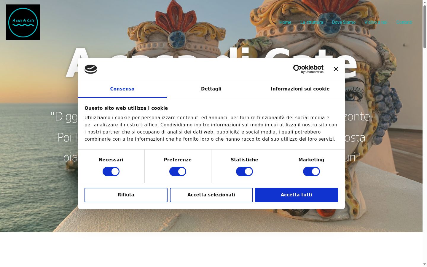 Zrzut ekranu banera zgody wyświetlanego przed jakąkolwiek interakcją
