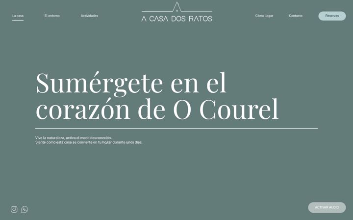 Screenshot of acasadosratos.com