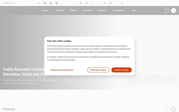 Ekrānuzņēmums no acb.com