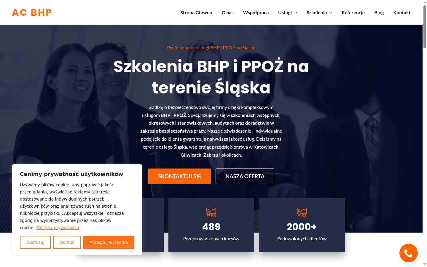 Snimka zaslona bannera za privolu prikazanog prije bilo kakve interakcije