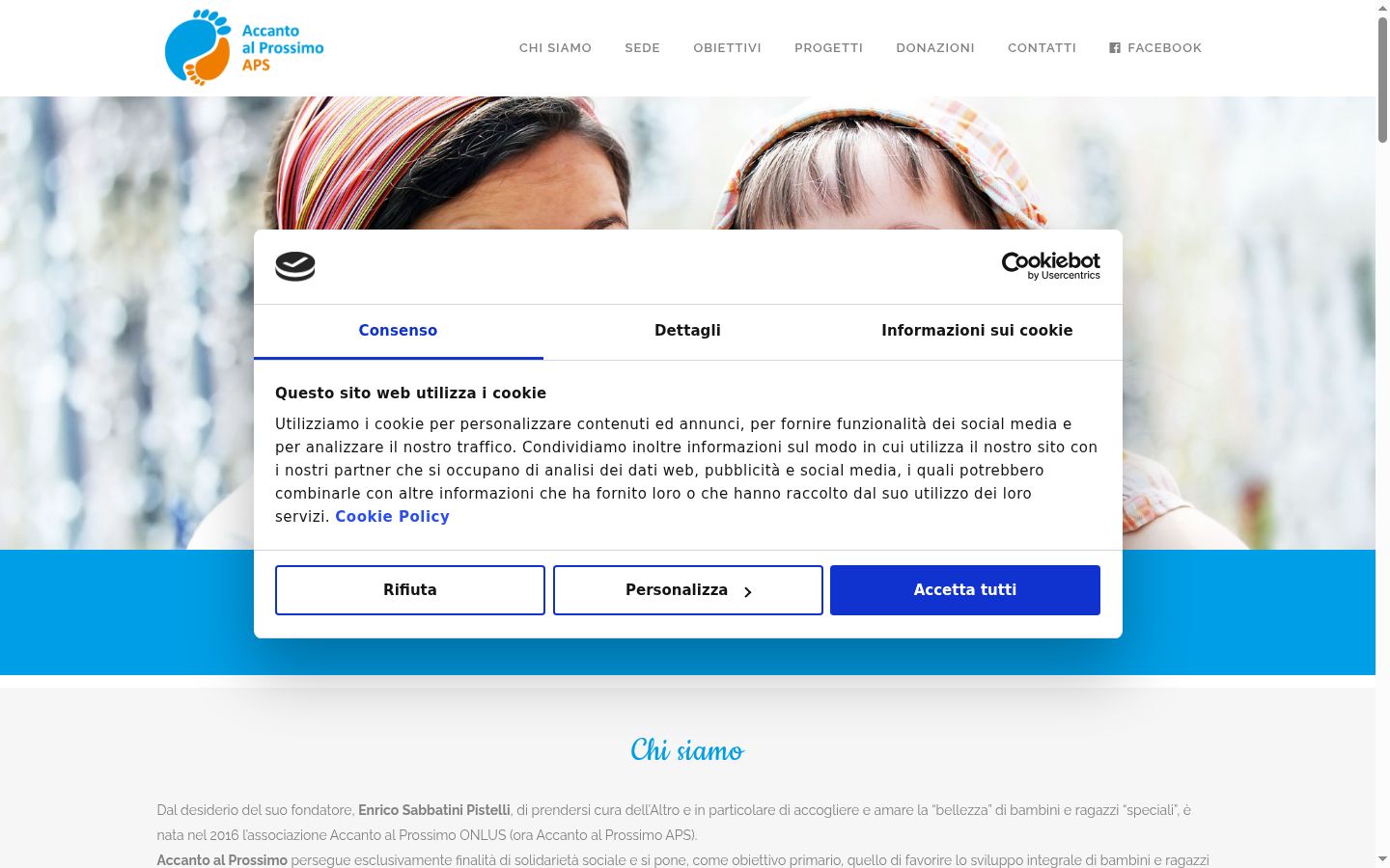 Snímka obrazovky banera súhlasu zobrazeného pred akoukoľvek interakciou