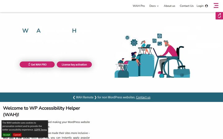 Screenshot of accessibility-helper.co.il