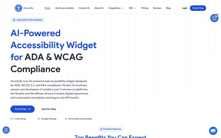 Screenshot of accessify.app