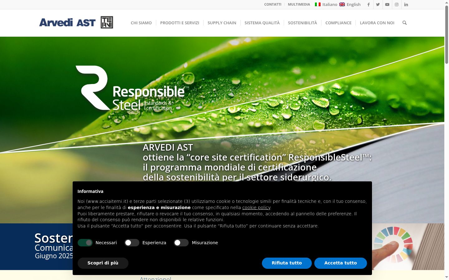 Sutikimo reklamjuostės, rodytos prieš bet kokią sąveiką, ekrano kopija