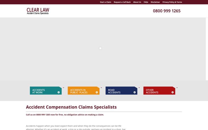 Screenshot ta' accident-solicitors.co.uk