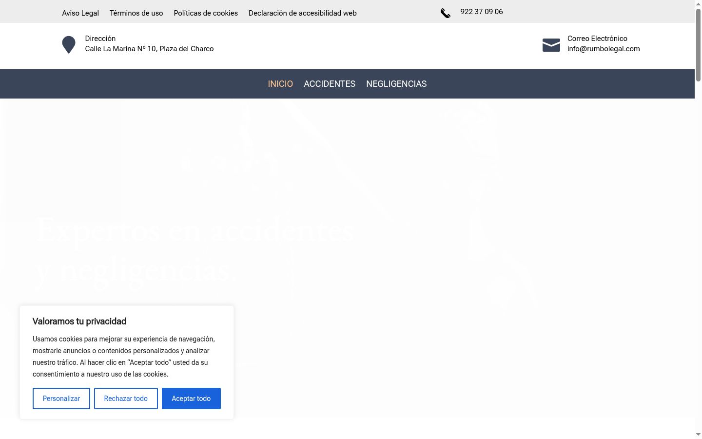 Sutikimo reklamjuostės, rodytos prieš bet kokią sąveiką, ekrano kopija