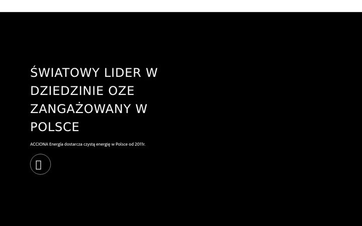 Screenshot of acciona-energia.pl