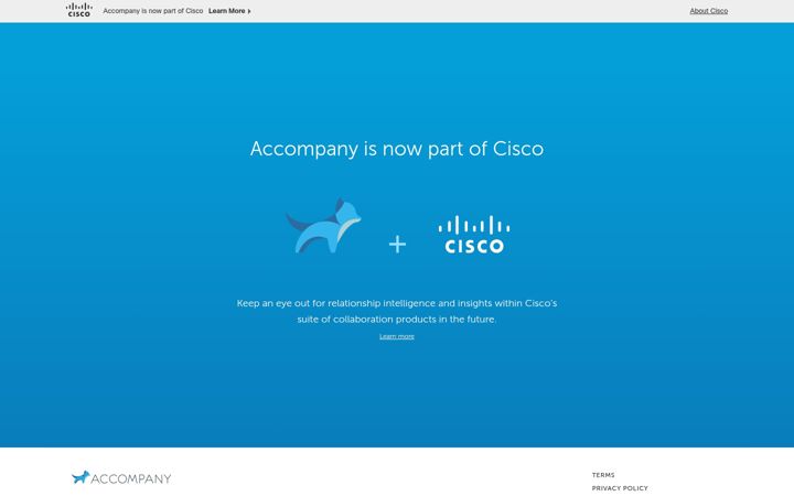 Screenshot ta' accompany.com