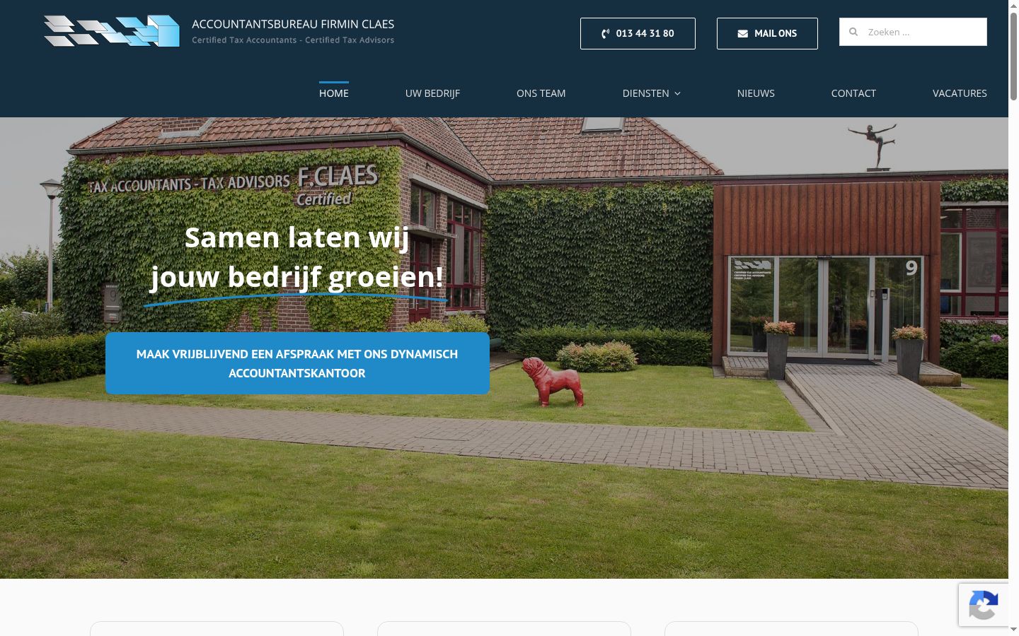 Skærmbillede af samtykkebanneret, som det blev vist før nogen interaktion
