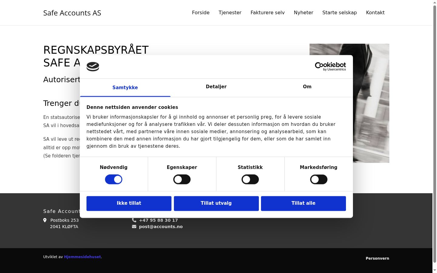 Zrzut ekranu banera zgody wyświetlanego przed jakąkolwiek interakcją