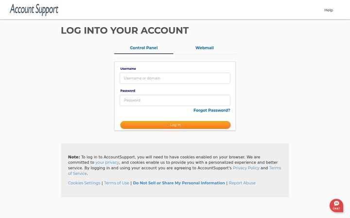 Skjermbilde av accountsupport.com
