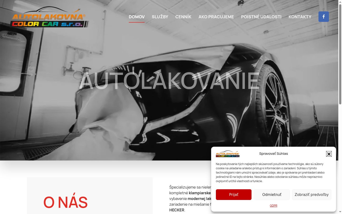 Ekrānuzņēmums ar piekrišanas baneri, kas tika rādīts pirms jebkādas mijiedarbības