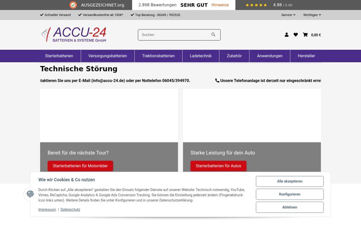 Screenshot of accu-24.de