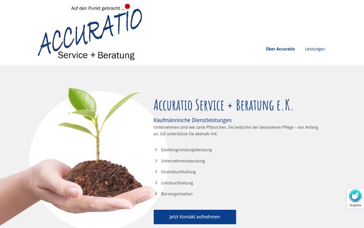 Screenshot of accuratio-service.de