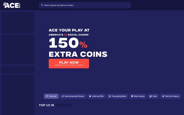 Screenshot of ace.com
