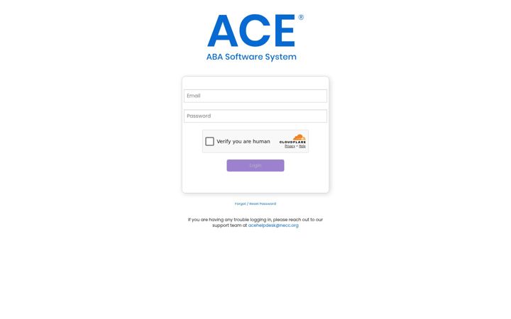 Screenshot of aceapp.org