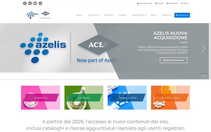 Screenshot of acef.it