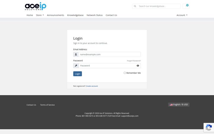Screenshot ta' aceips.com