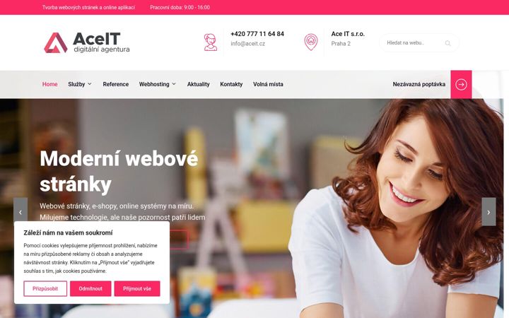 Screenshot ta' aceit.cz
