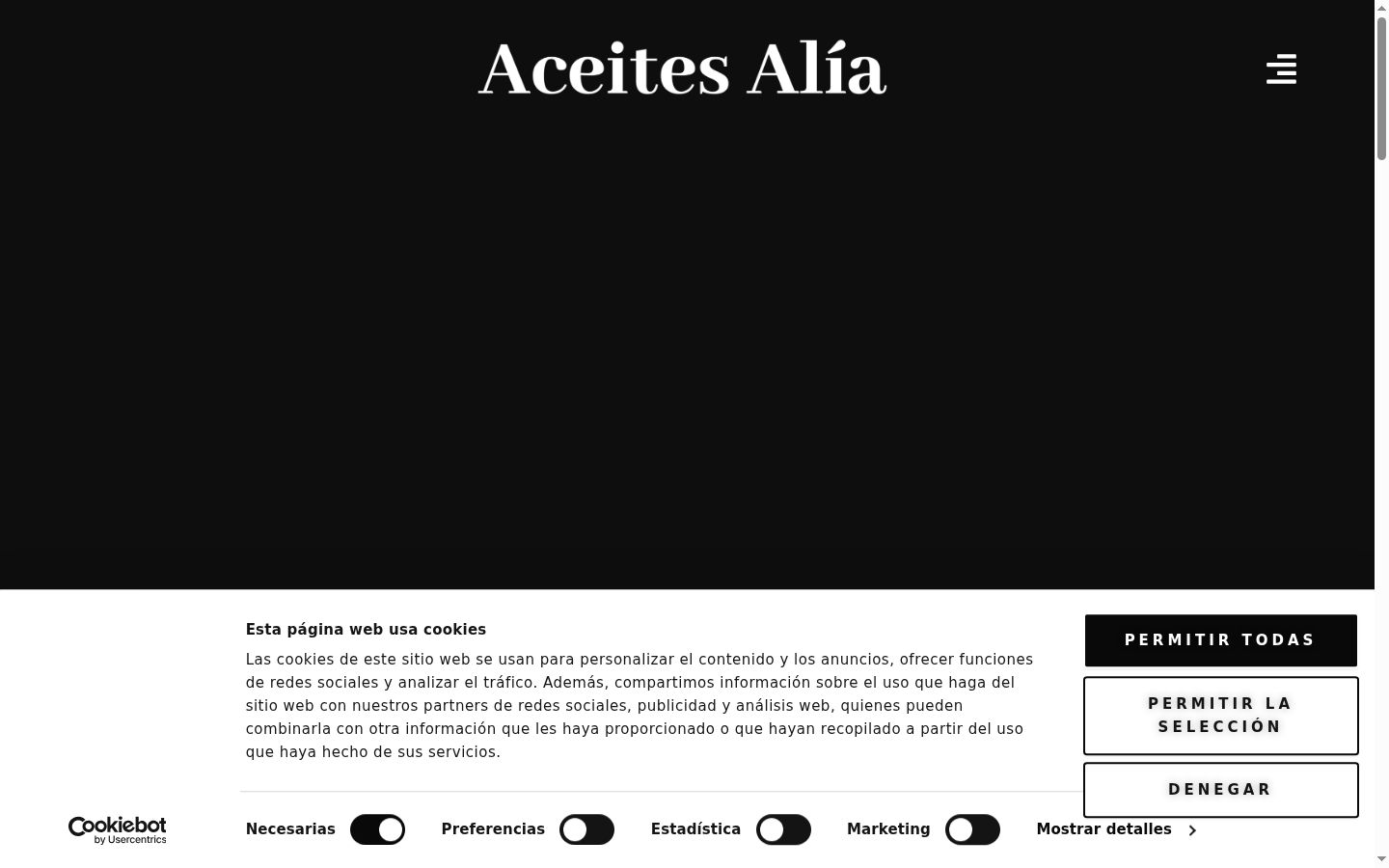 Screenshot tal-banner tal-kunsens muri qabel kwalunkwe interazzjoni