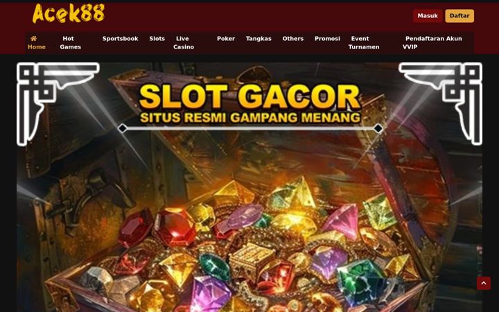 Screenshot of acek88.net