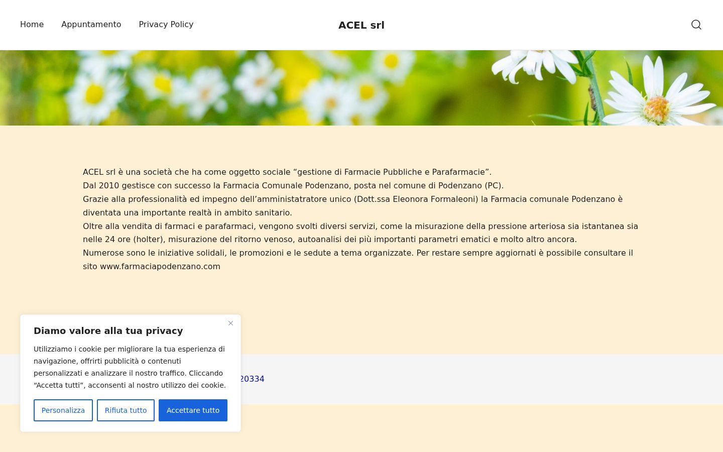 Sutikimo reklamjuostės, rodytos prieš bet kokią sąveiką, ekrano kopija