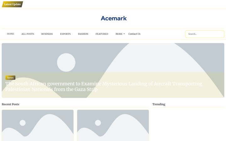 Screenshot του acemark.nl