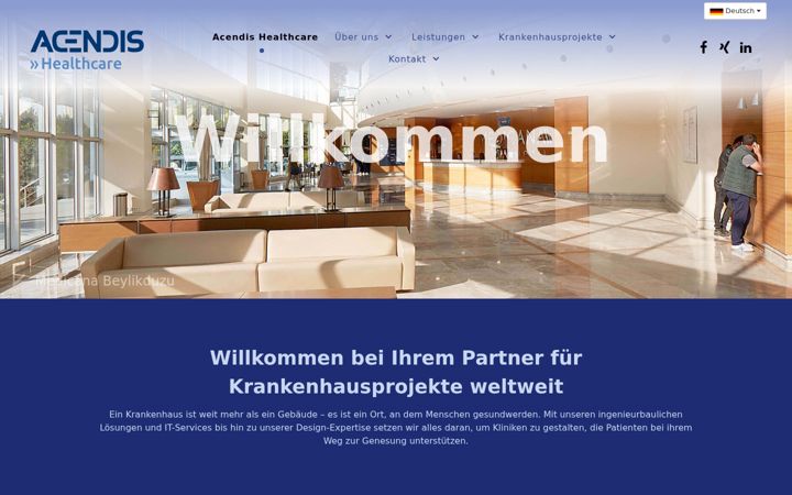 Screenshot of acendis.de