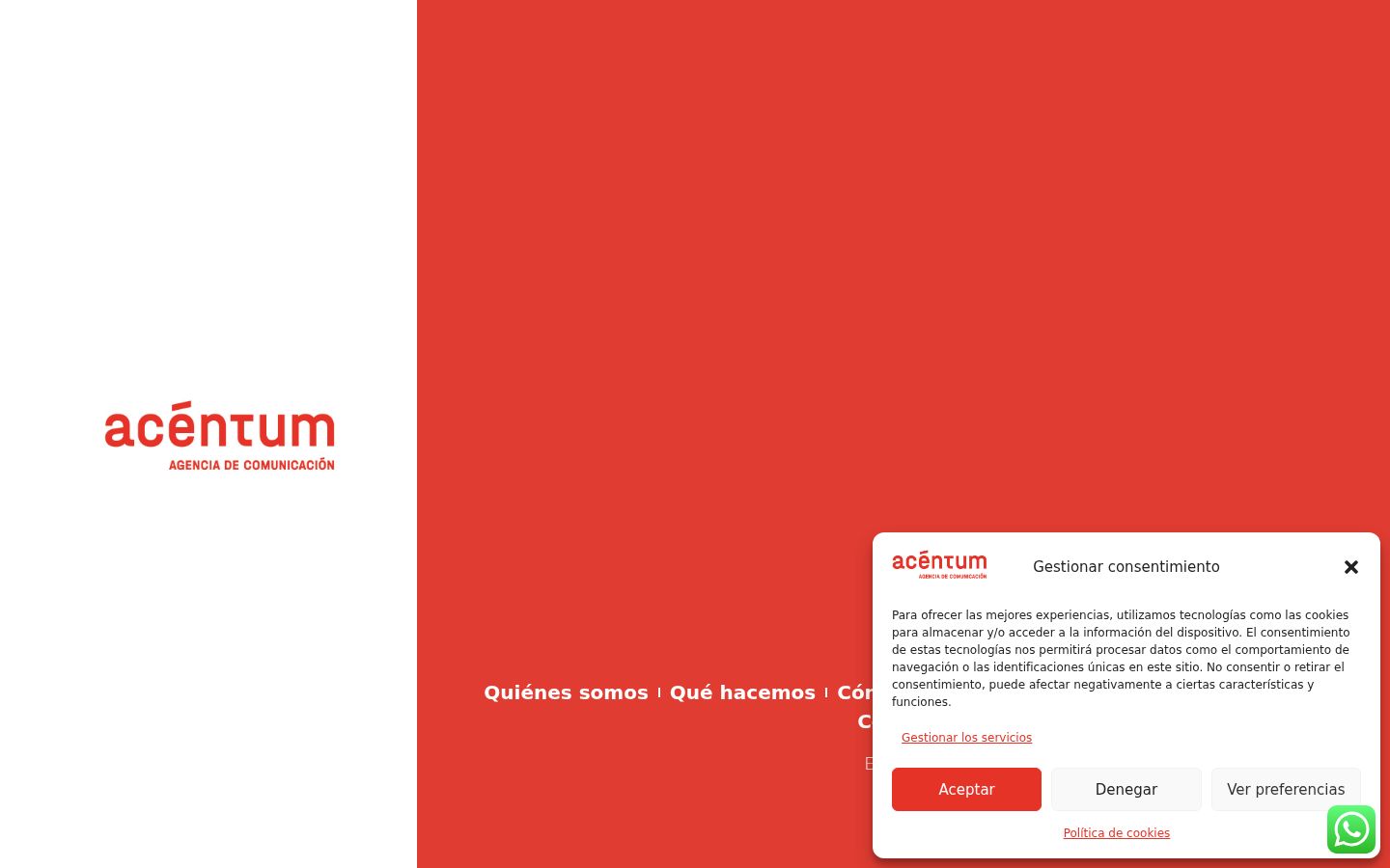 Screenshot tal-banner tal-kunsens muri qabel kwalunkwe interazzjoni