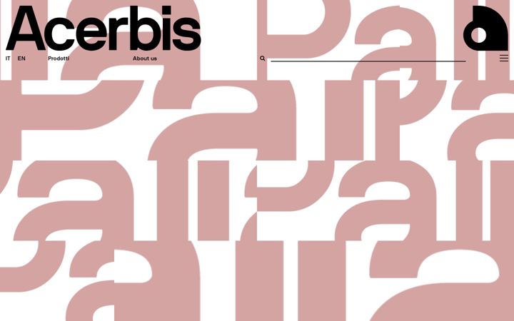 Screenshot of acerbisinternational.com
