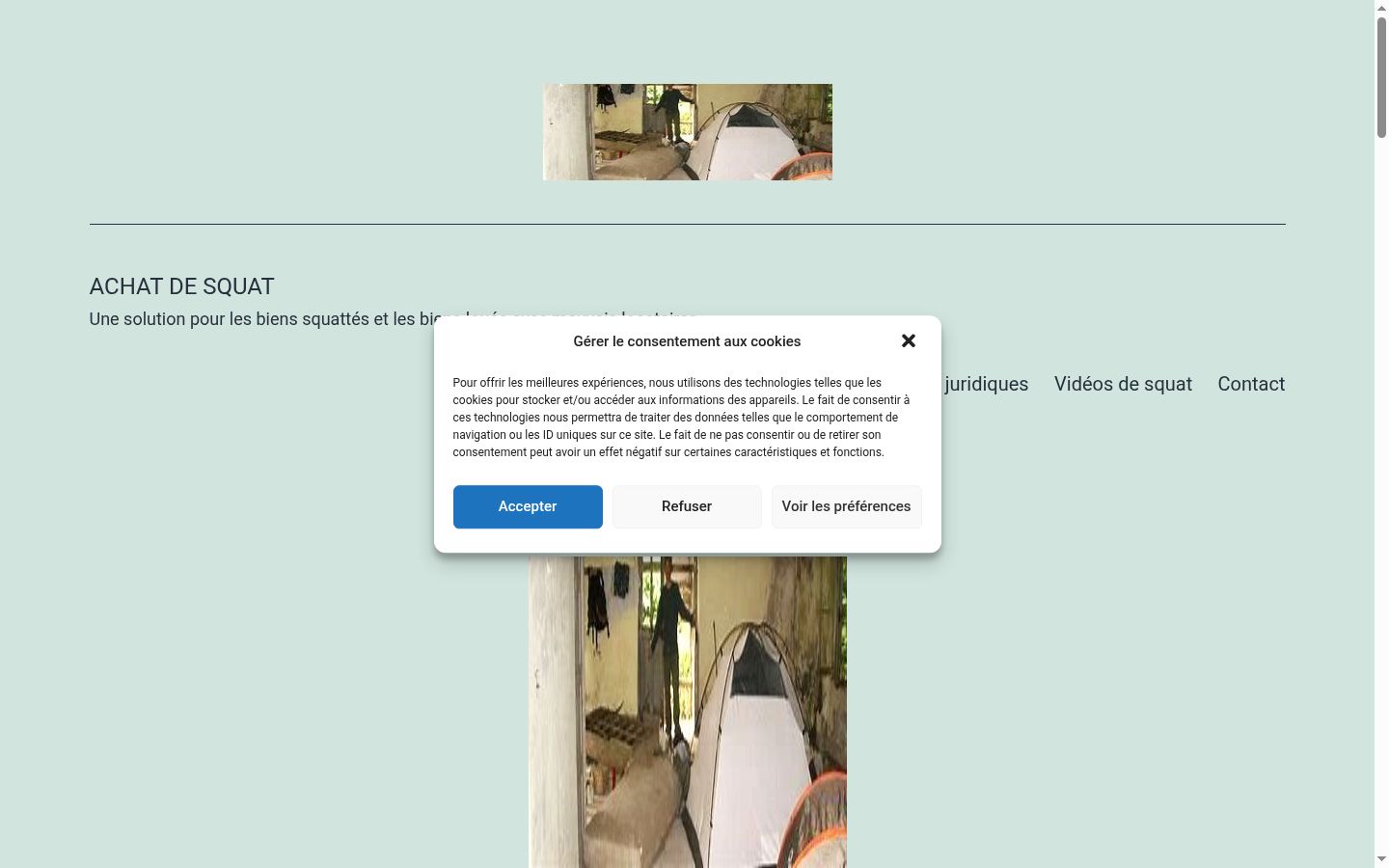 Zrzut ekranu banera zgody wyświetlanego przed jakąkolwiek interakcją