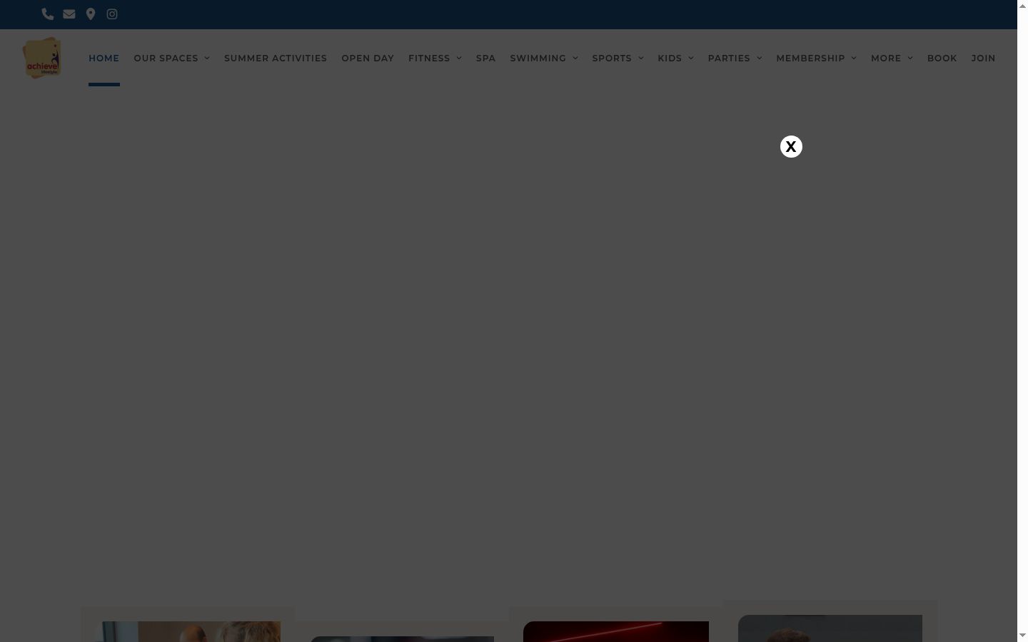 Capture d'écran de la bannière de consentement affichée avant toute interaction