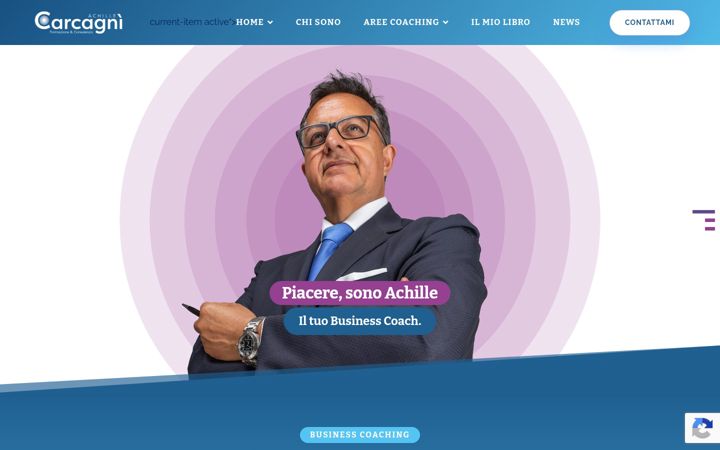 Screenshot of achillecarcagni.it