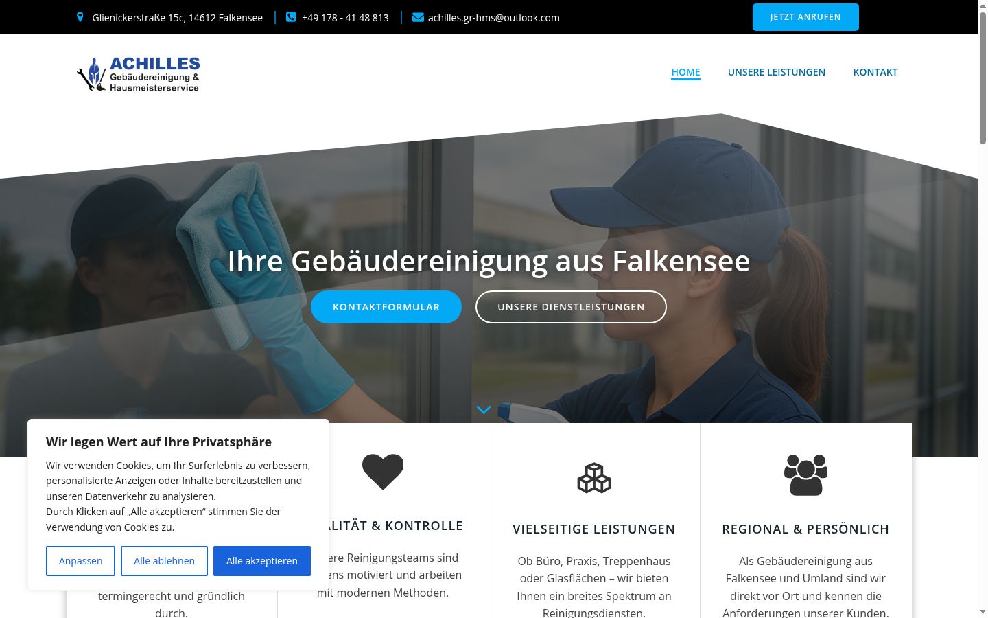 Sutikimo reklamjuostės, rodytos prieš bet kokią sąveiką, ekrano kopija