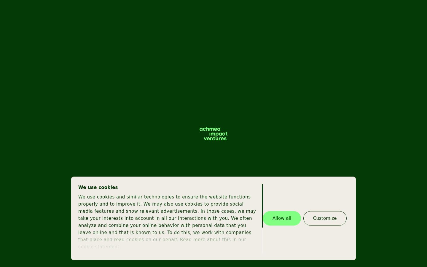 Screenshot tal-banner tal-kunsens muri qabel kwalunkwe interazzjoni