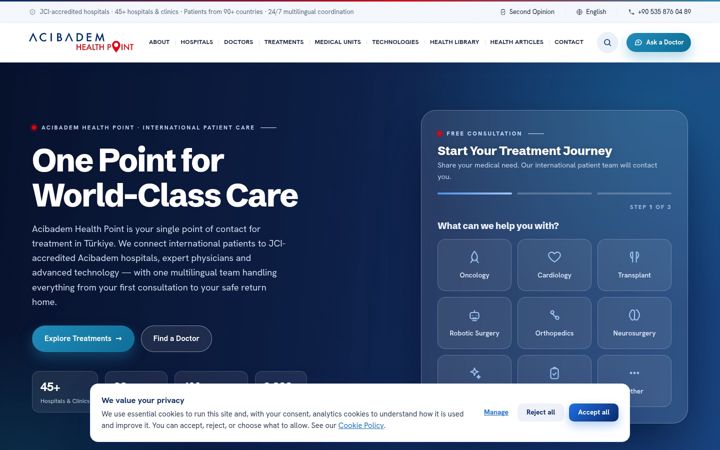 Képernyőkép: acibademhealthpoint.com