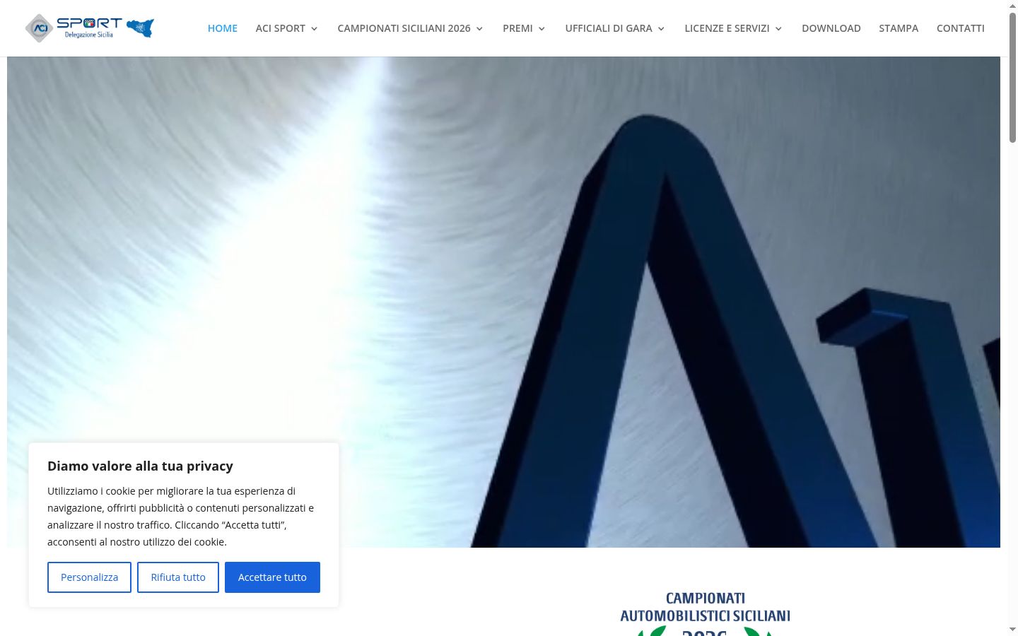 Screenshot des Einwilligungsbanners vor jeglicher Interaktion