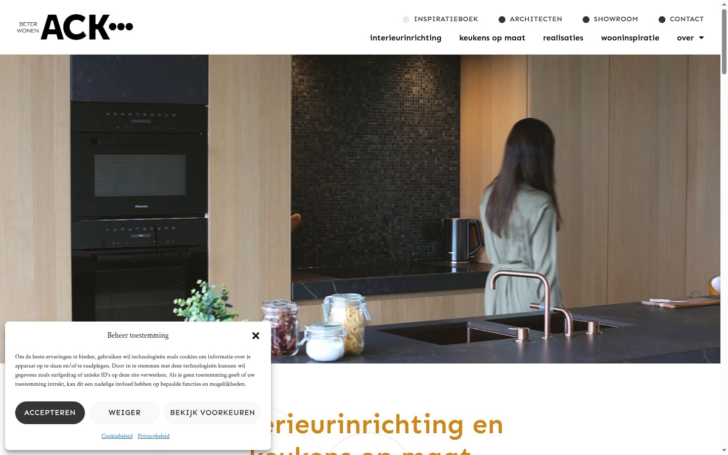 Screenshot tal-banner tal-kunsens muri qabel kwalunkwe interazzjoni