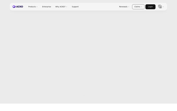 Screenshot of ackoassets.com