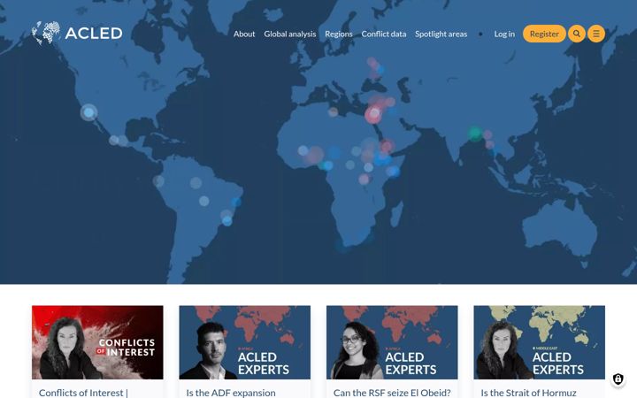 Screenshot di acleddata.com