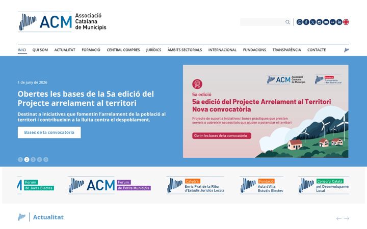 Screenshot of acm.cat