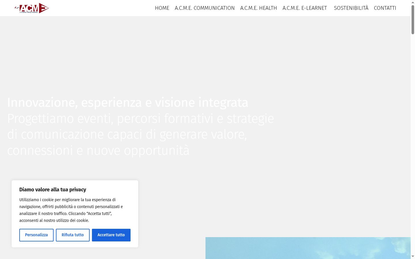 Sutikimo reklamjuostės, rodytos prieš bet kokią sąveiką, ekrano kopija