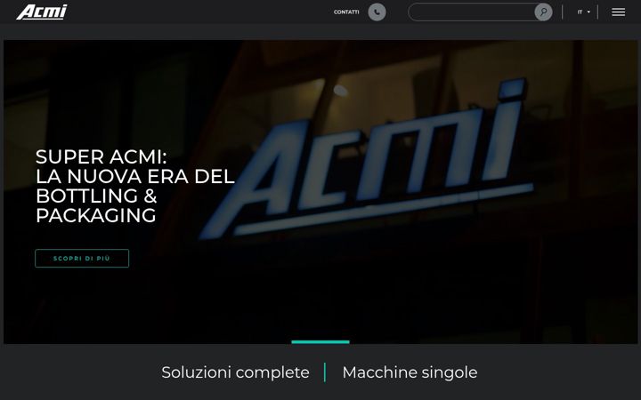 Screenshot of acmispa.it