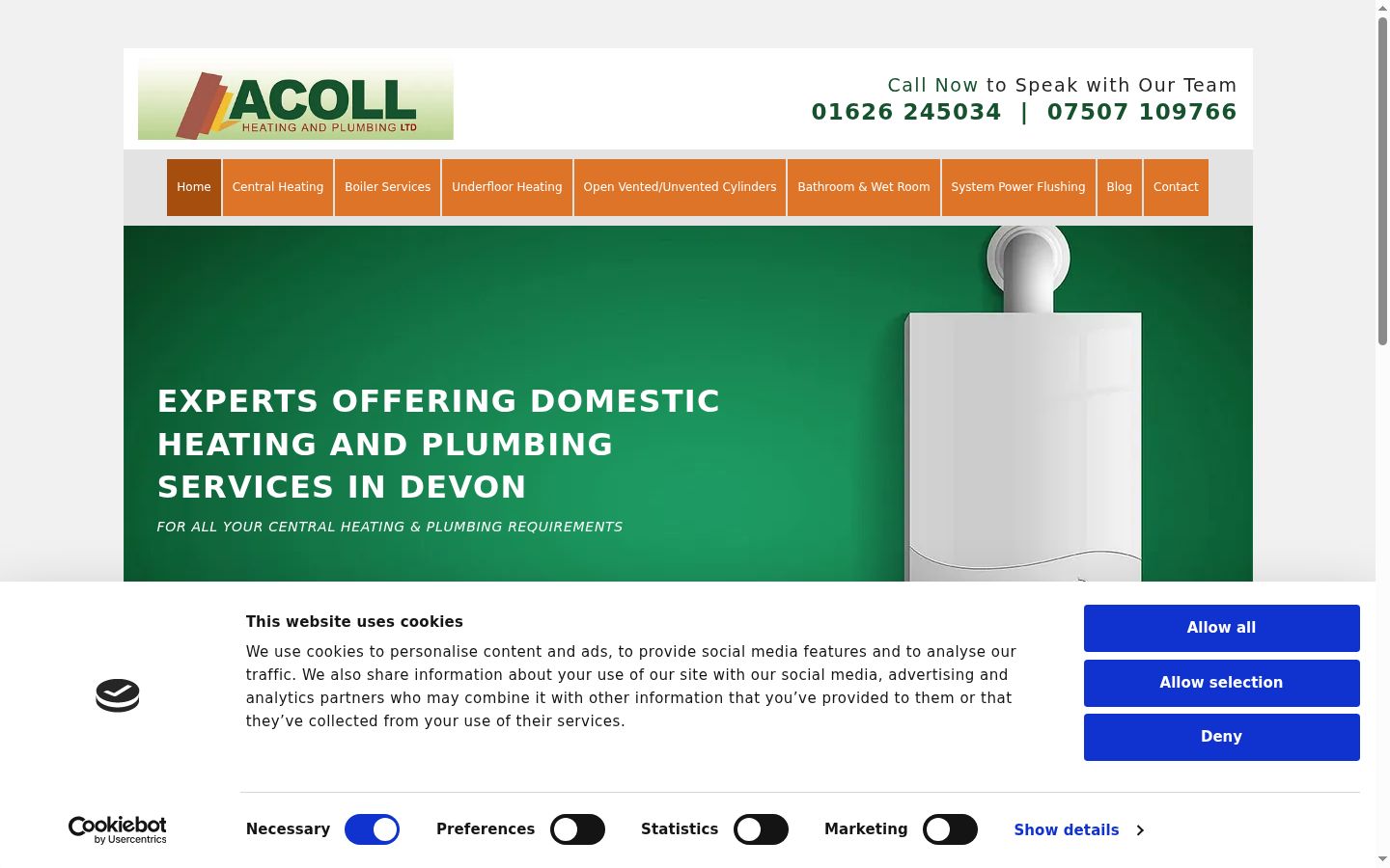 Screenshot tal-banner tal-kunsens muri qabel kwalunkwe interazzjoni