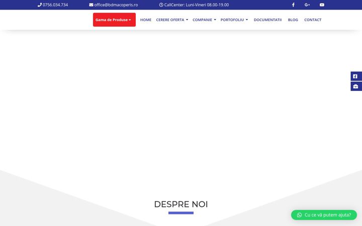 Screenshot of acoperisuri.info