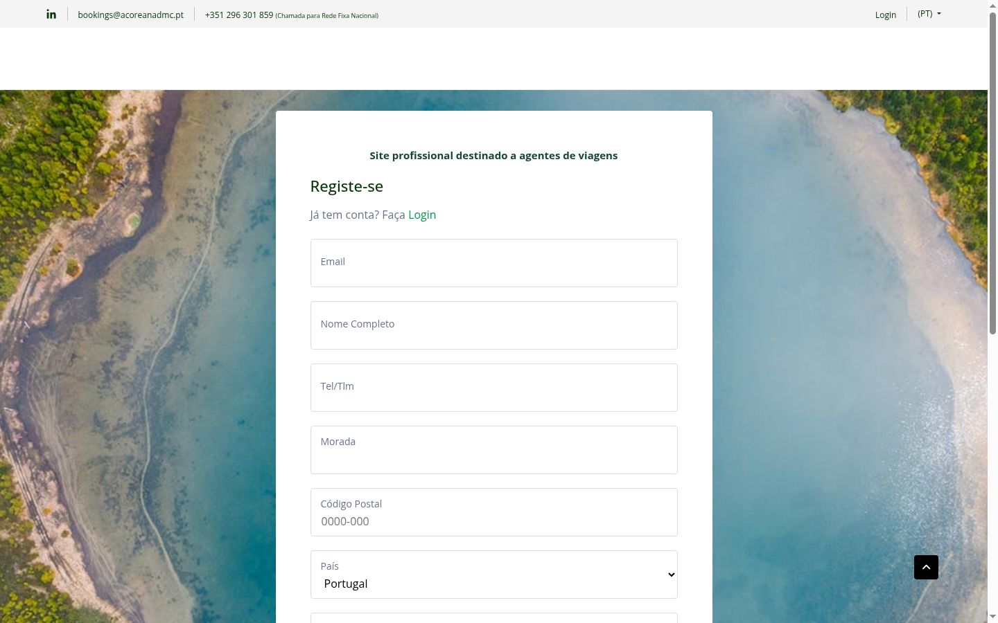 Screenshot des Einwilligungsbanners vor jeglicher Interaktion